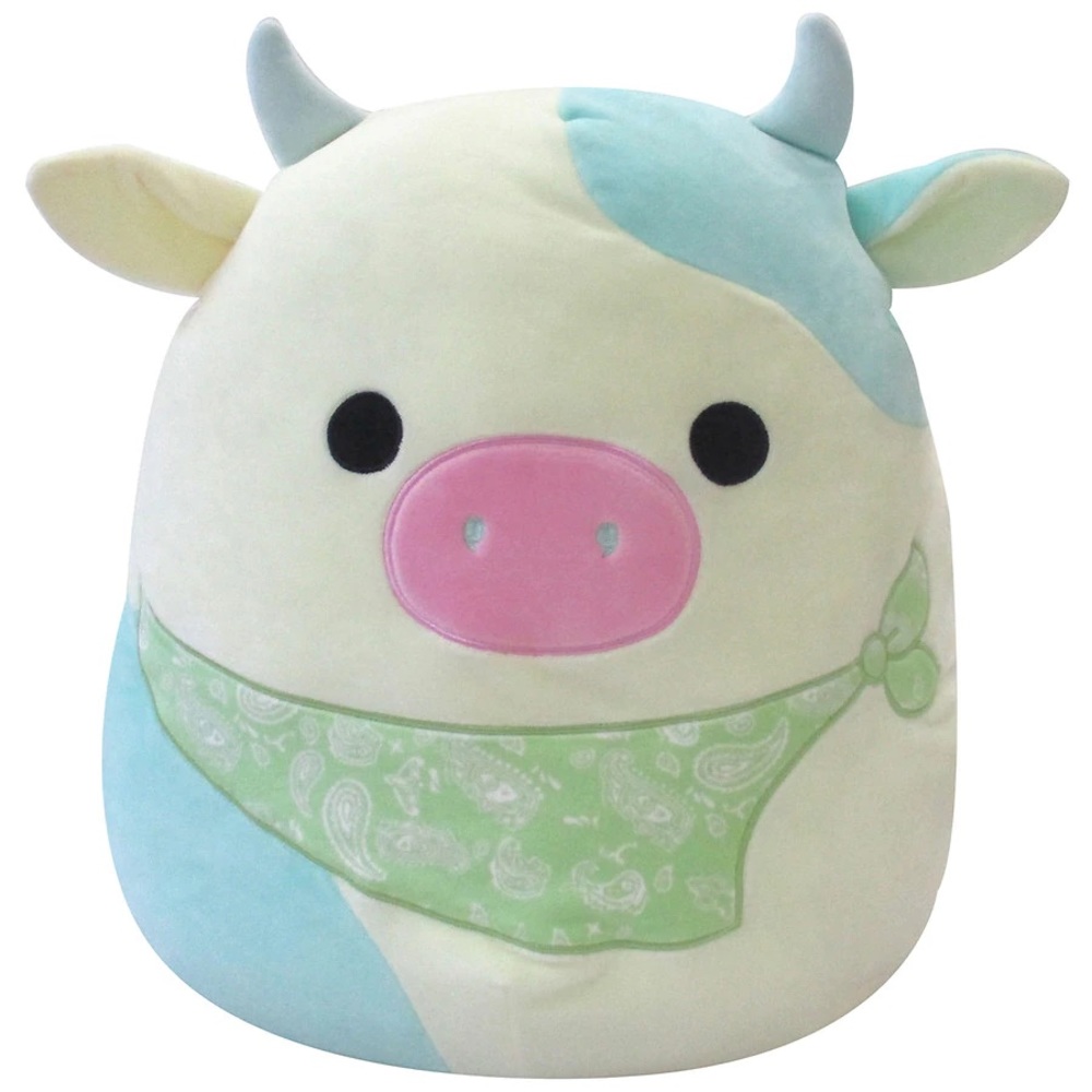 Squishmallows Officilay Kellytoys 12“ Belana the Cow Animal Plush Stuffed Toy